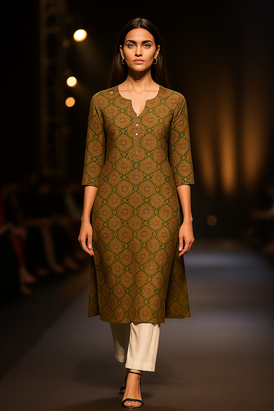 Khadi Kurti for Women – Handwoven, Lightweight & Stylish