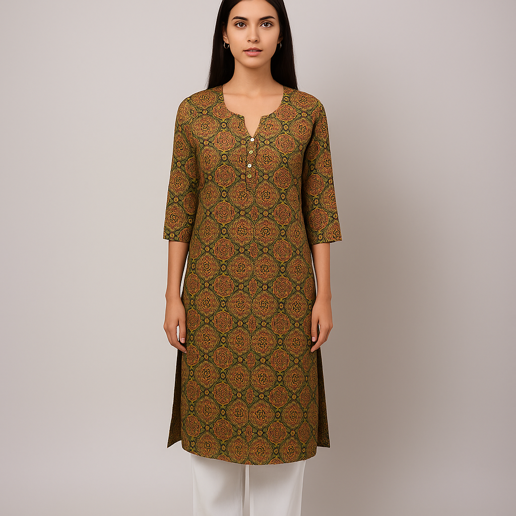 Khadi Kurti for Women – Handwoven, Lightweight & Stylish