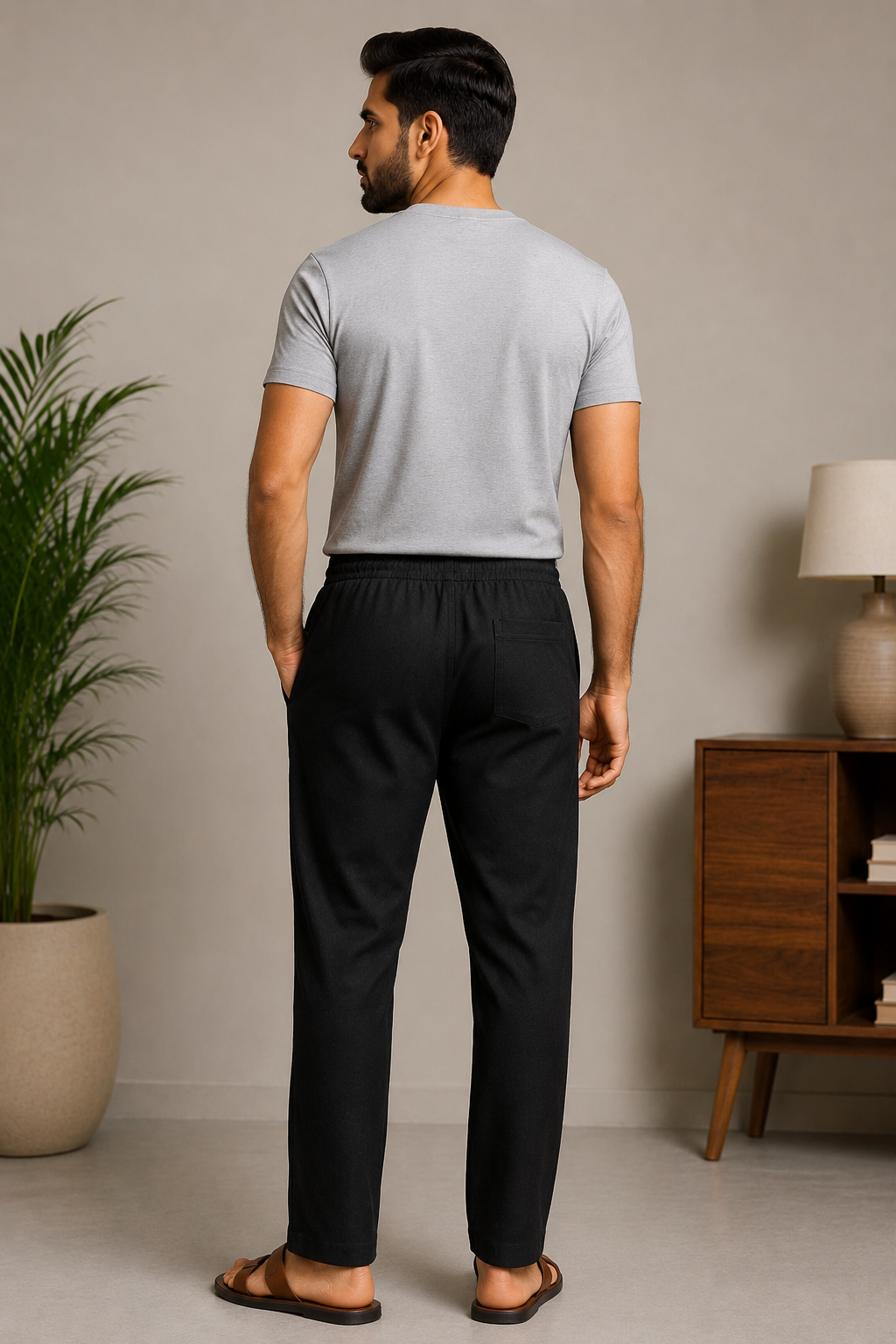 Men's Black Pant