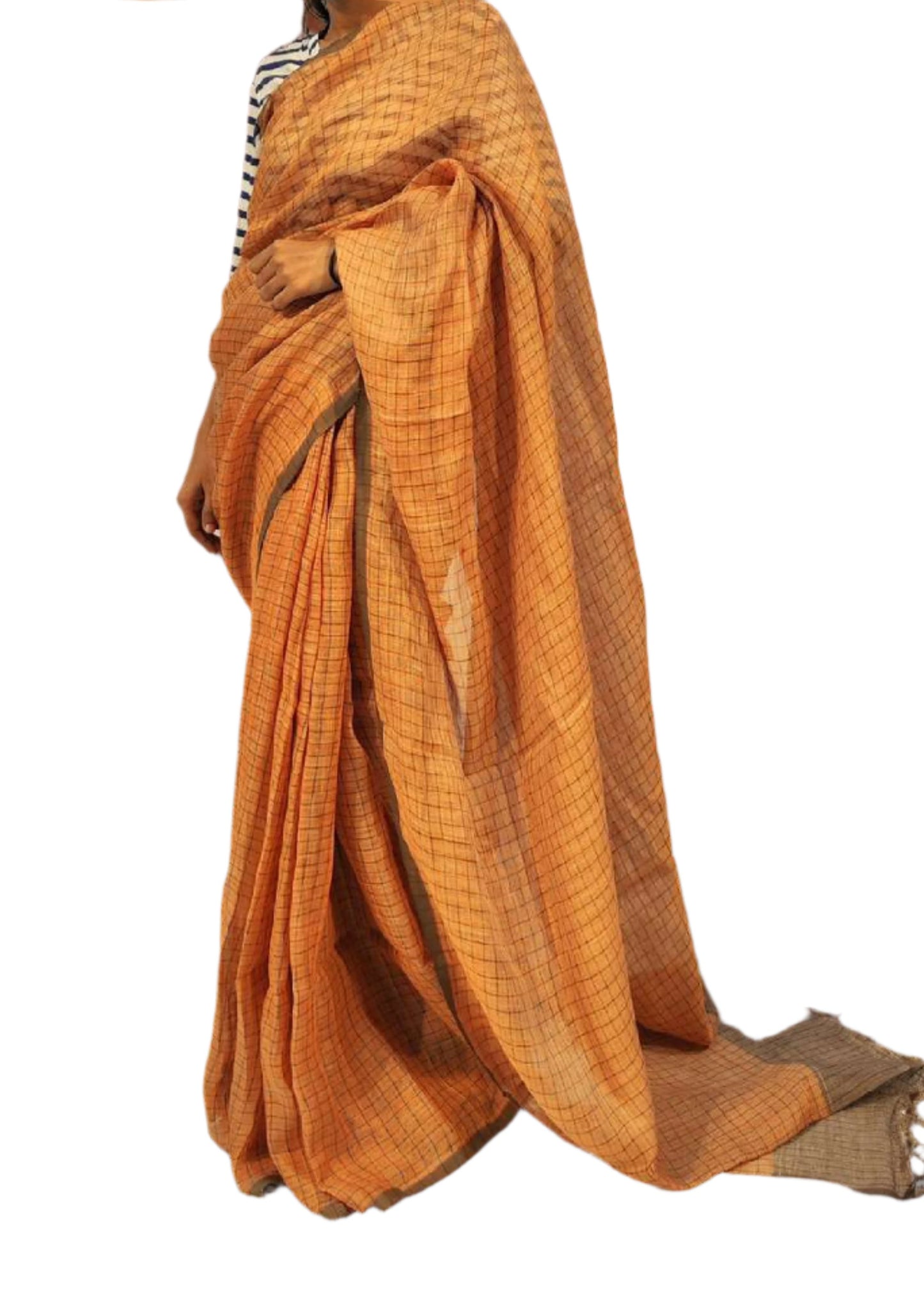 Indulge in Luxury: Linen Saree