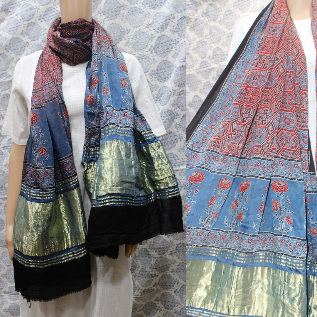 Modajk Dupatta with Exquisite Detailing