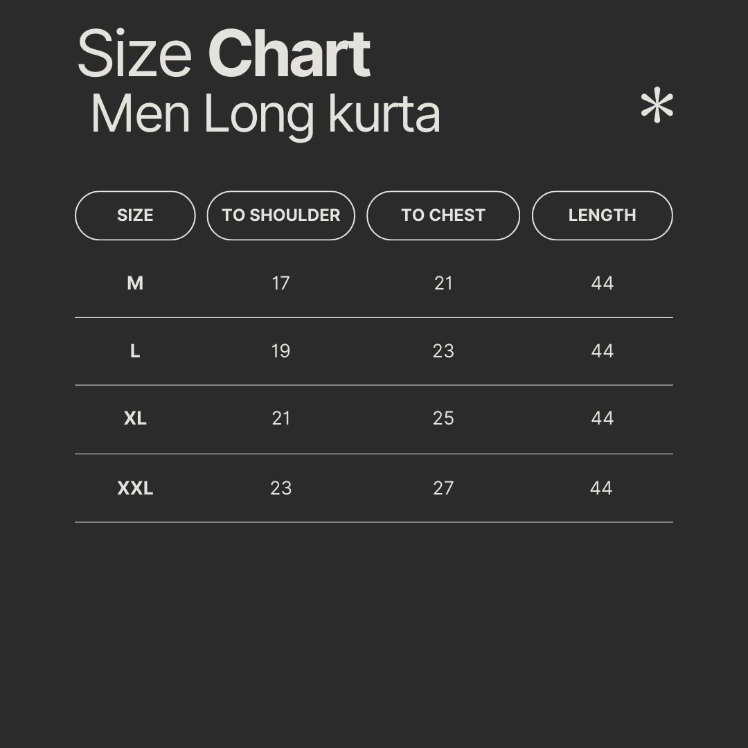 Size chart image