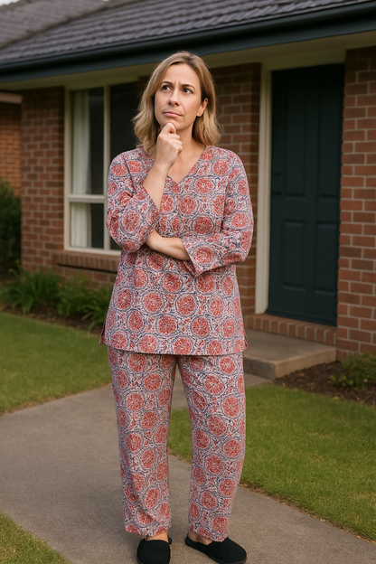 Elegant Cotton Night Suit for Ultimate Comfort