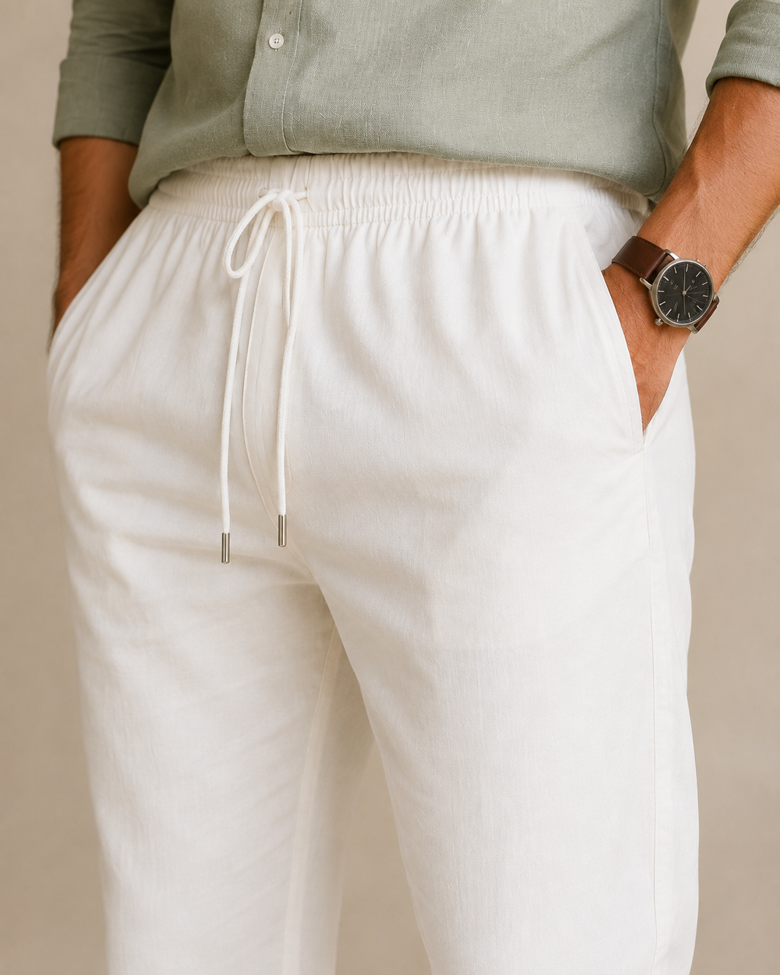 Men's White Pant