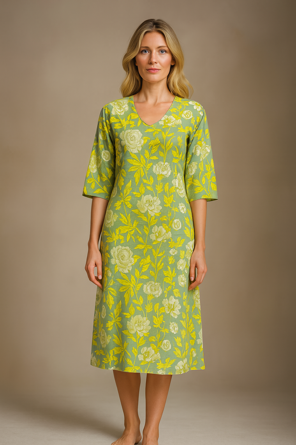 Summer-Perfect Printed Cotton Kurti – Stylish & Breathable Ethnic Wear