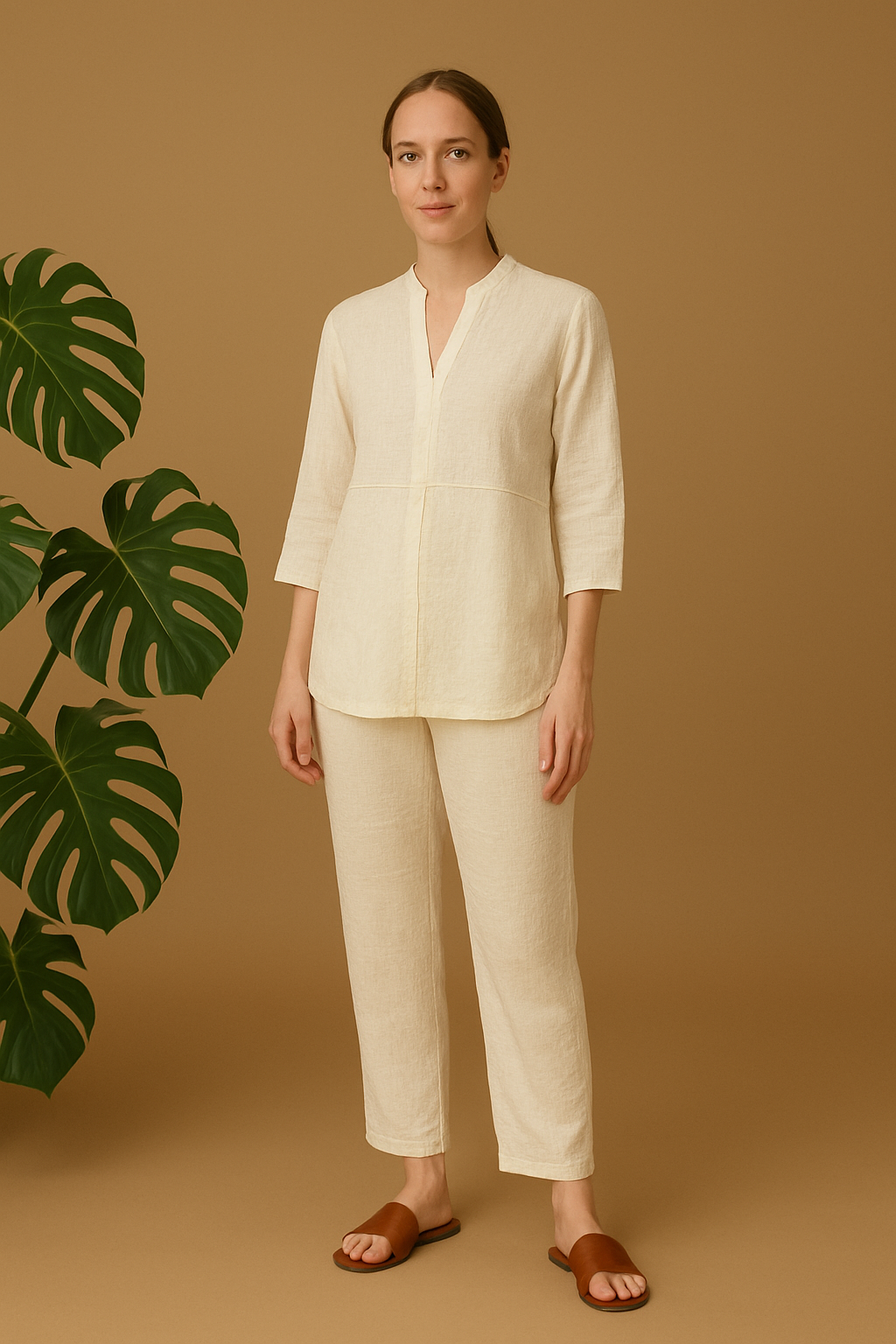 Ivory Breeze Cotton Co-ord Set – Effortless Style Meets Everyday Comfort