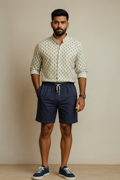 Men's Organic Cotton Sweat Shorts - Sustainable Comfort by Natural Fab