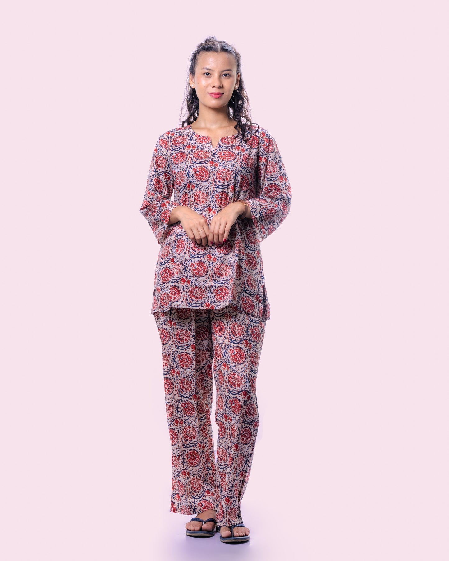 Elegant Cotton Night Suit for Ultimate Comfort