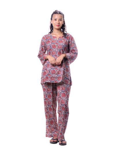 Elegant Cotton Night Suit for Ultimate Comfort