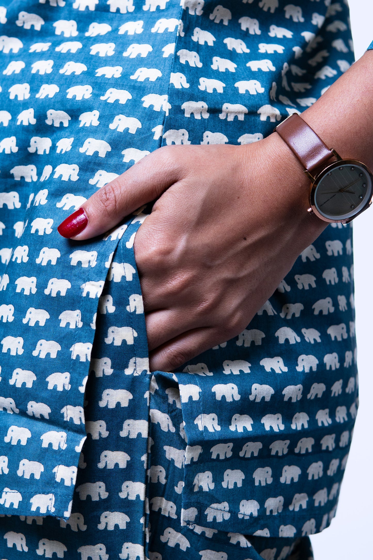 Stylish Elephant Print NIGHT SUIT FOR WOMEN