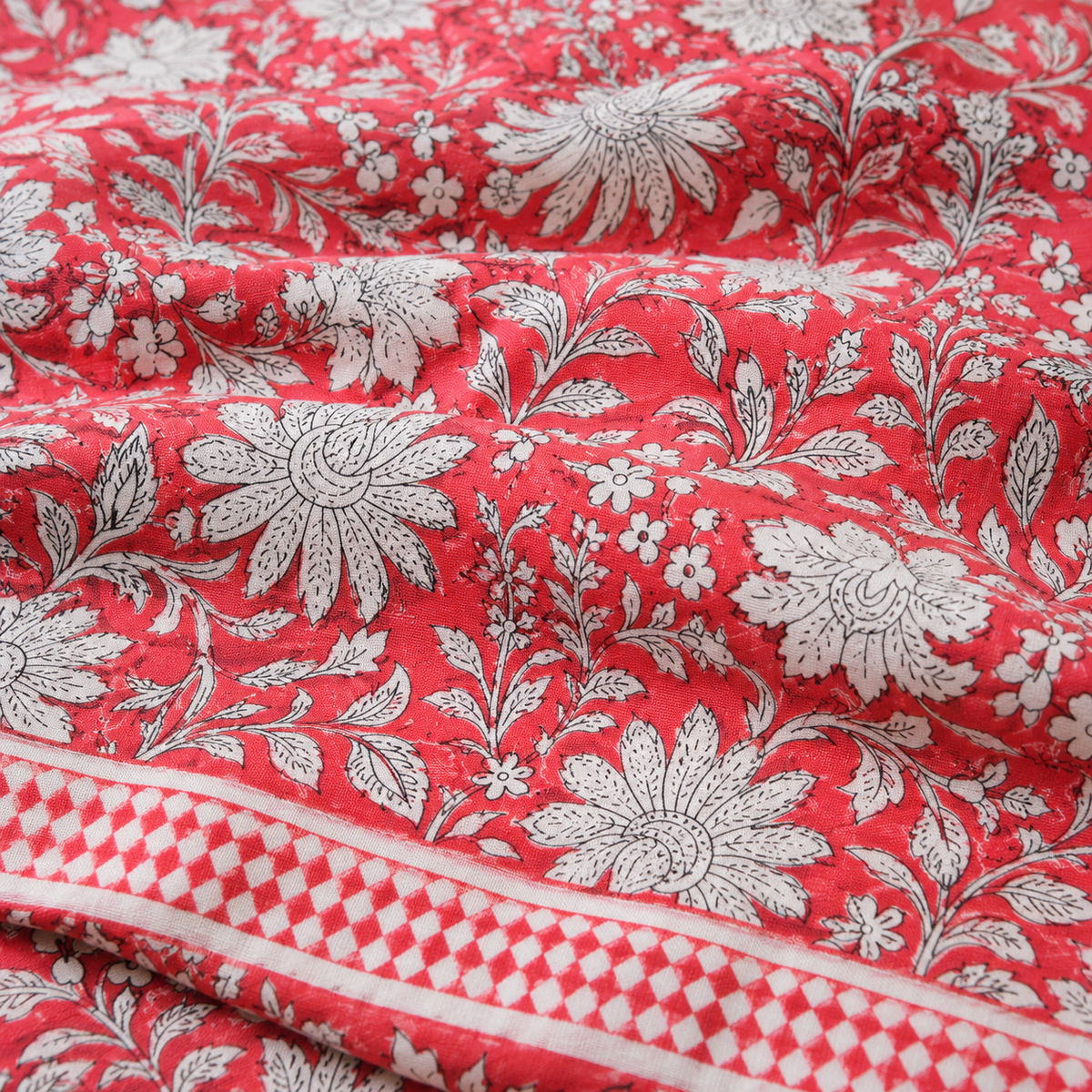 Natural Fab Hand Block Printed Bedsheet 100 x 108