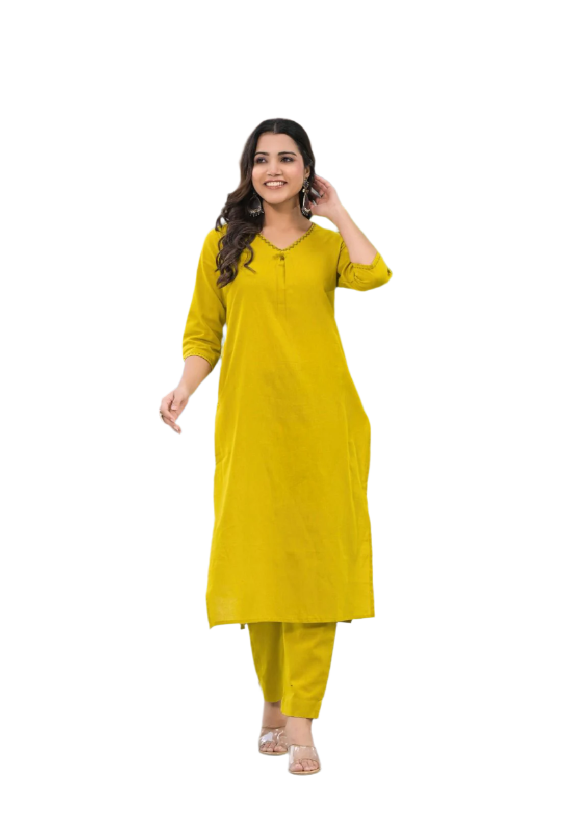 Vibrant Yellow Kurta Set for a Radiant Look