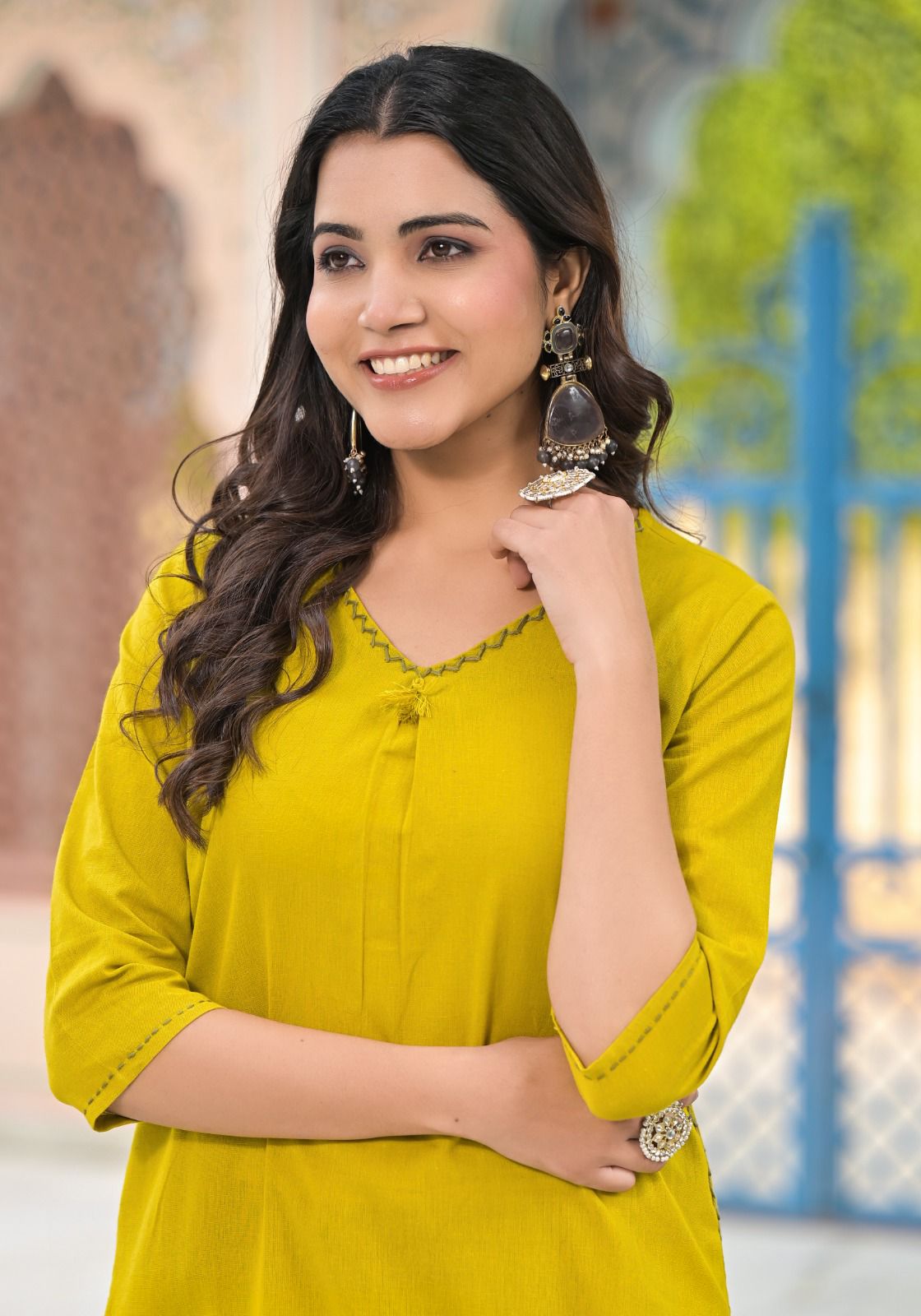 Vibrant Yellow Kurta Set for a Radiant Look