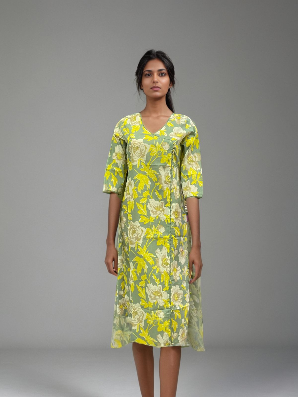 Summer-Perfect Printed Cotton Kurti – Stylish & Breathable Ethnic Wear