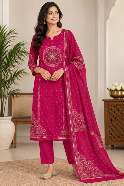Naturalfab women’s Mal cotton kurti set