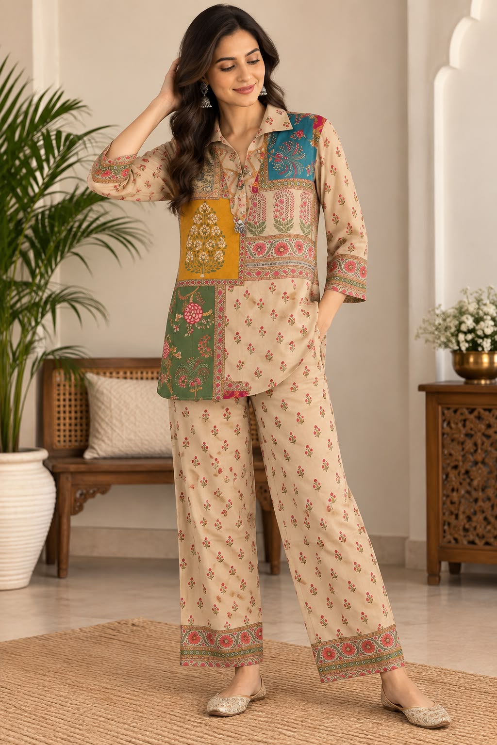 Naturalfab women’s Maslin co-ord set